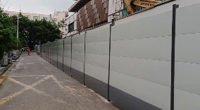 裝配式圍擋：建筑施工的安全屏障與環(huán)保先鋒